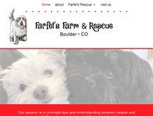 Tablet Screenshot of farfelsrescue.com